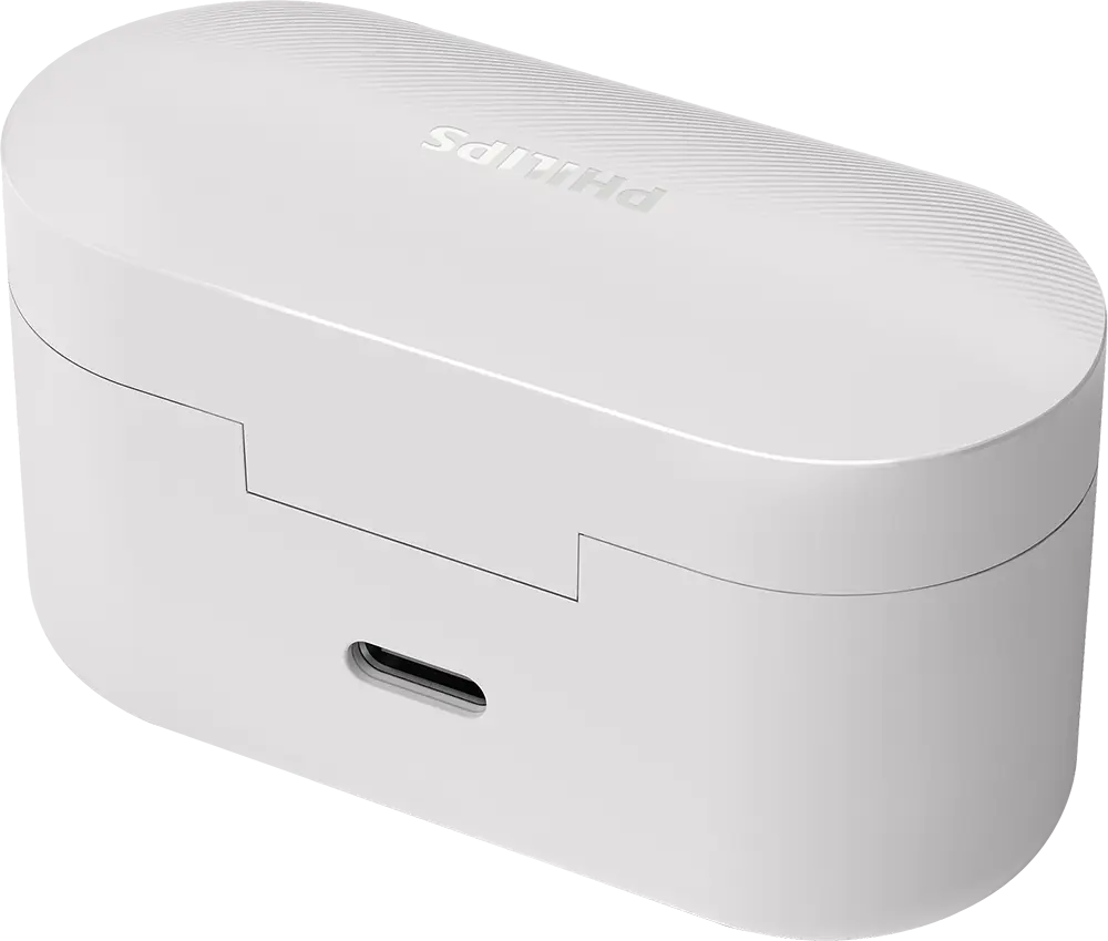 سماعات أذن لاسلكية من سلسلة فيليبس 3000، بلوتوث 5.3، مقاومة للماء IPX4، ANC-ENC، أبيض، TAT3509WT-97