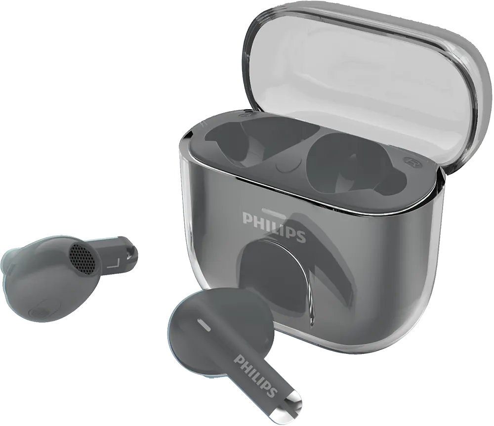 سماعات أذن لاسلكية من سلسلة فيليبس 1000، بلوتوث 5.3، مقاومة للماء IPX4، ENC، أسود، TAT1158BK-97