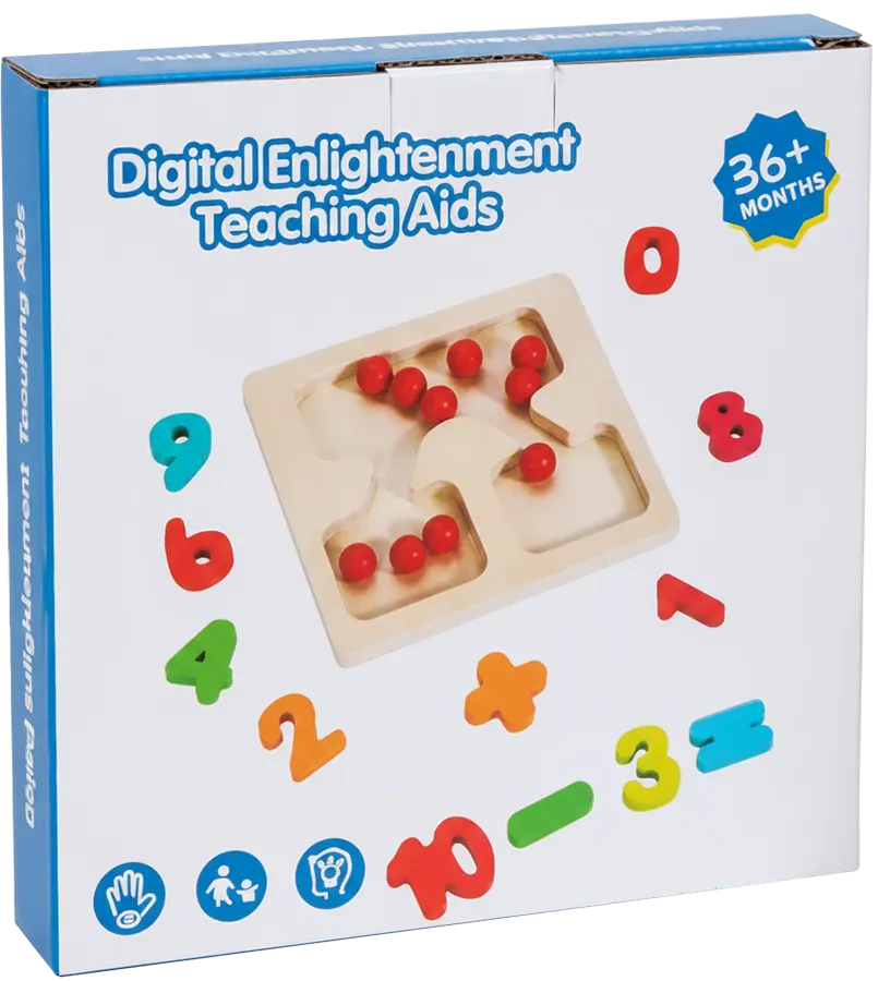 Arithmetic operations using balls and numbers with practice cards, 3115