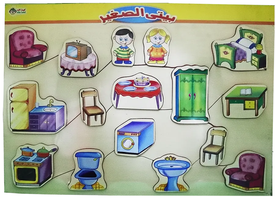 Puzzle 34x24, assorted shapes, 321