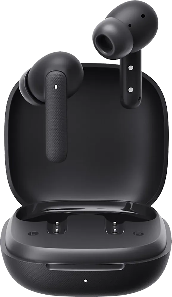 سماعة اذن لاسلكية كيو سي واي T43، بلوتوث 5.3، ENC، وقت تشغيل 35 ساعة، رمادي، BH24QT43A