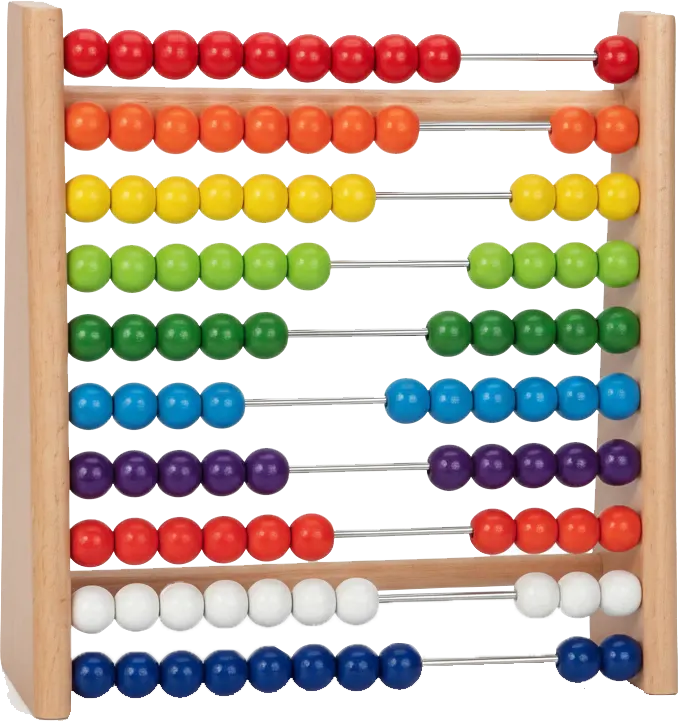 Wooden counter for children, 6-2305