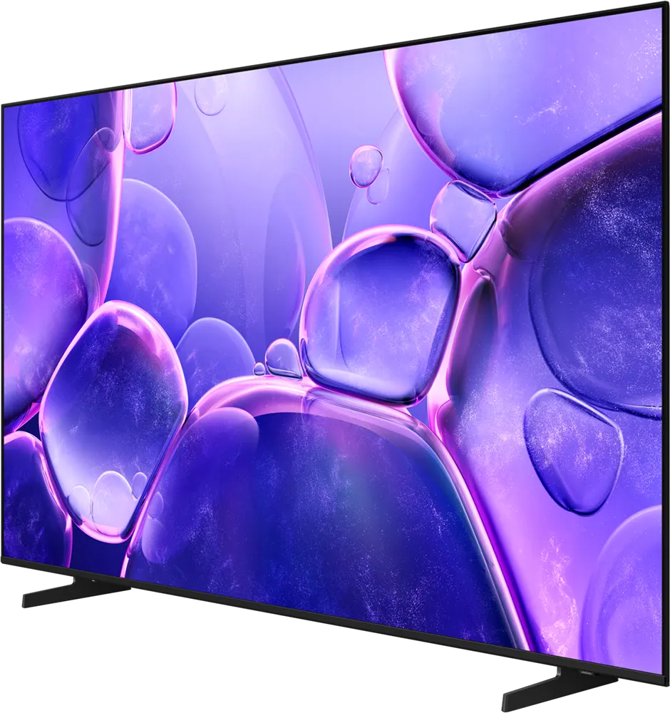 Samsung Smart TV, 75 inch, LED, 4k resolution, Crystal processor, elegant metal design, built-in receiver, Bluetooth, Wi-Fi, UA75U8000FUXEG (2025 model)