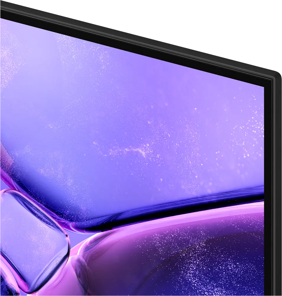 Samsung Smart TV, 75 inch, LED, 4k resolution, Crystal processor, elegant metal design, built-in receiver, Bluetooth, Wi-Fi, UA75U8000FUXEG (2025 model)