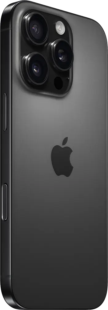 موبايل ايفون 16 برو ماكس، شريحة واحدة، ذاكرة داخلية 512 جيجابايت، رامات 8 جيجابايت، شبكة الجيل الخامس، تيتانيوم أسود