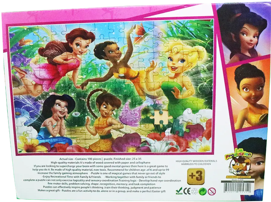 Ravensberger Disney Fairies Puzzle, 100 Pieces, M-100