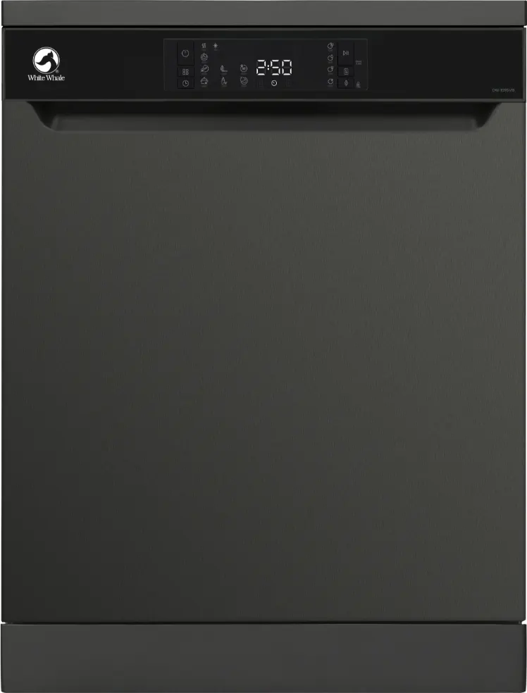 غسالة اطباق وايت ويل تركي، 15 فرد، 9 برامج، 3 رف، شاشة ديجيتال، خاصية اوتو اوبن، DW-1595VB