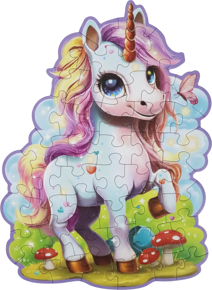 Unicorn Puzzle, 45 pieces, 88951-88950