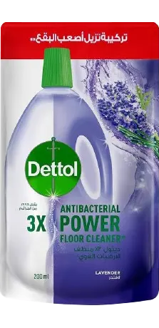 Dettol Mac 3-in-1 Floor Cleaner, Lavender Scent, 200ml
