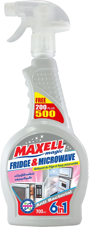 Maxell Magic 6-in-1 Microwave and Refrigerator Cleaner, 700ml