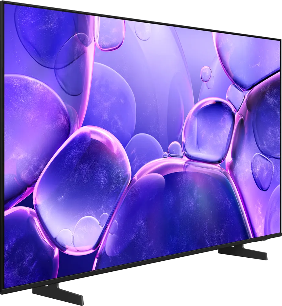 شاشة سمارت سامسونج، 43 بوصة، LED، دقة 4k، معالج Crystal، تصميم معدني أنيق، ريسيفر مدمج، بلوتوث، واي فاي، UA43U8000F (موديل 2025)