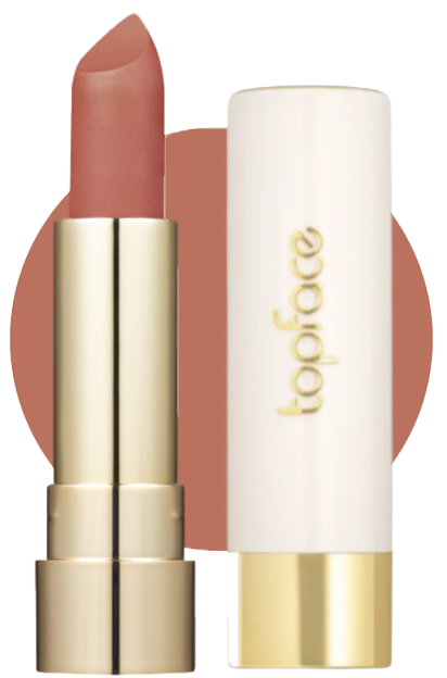 Topface Pro Hd Rich Matte Lipstick , 021 , Puffy Nude