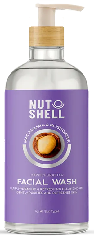 غسول الوجه بالمكاديميا وماء الورد من ناتشيل، 250 مل