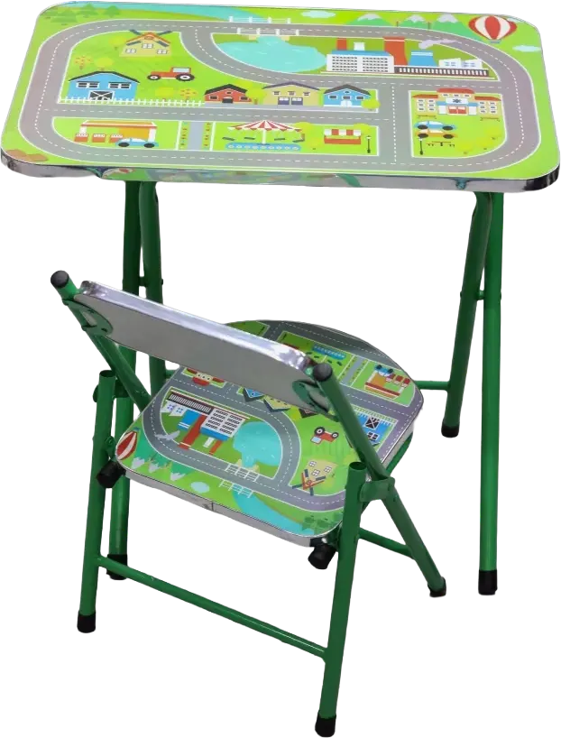 Large 3D children's desk, printed with children's drawings, multiple shapes, 330