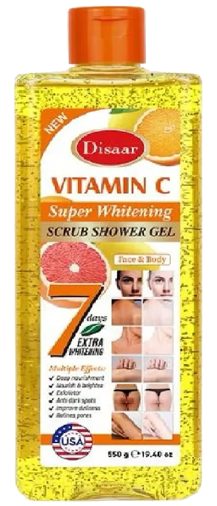 شاور جل فيتامين سي للتفتيح من ديزار، 550 جم