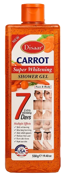 شاور جل بالجزر للتفتيح من ديزار، 550 جم