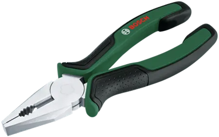 Bosch hand pliers, green, 1600.A03.2VB