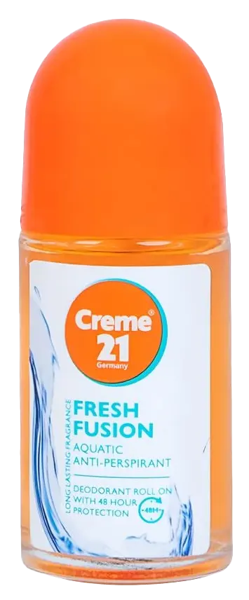 Creme 21 Fresh Fusion Anti Perspirant Deodorant Roll On, 50 Ml