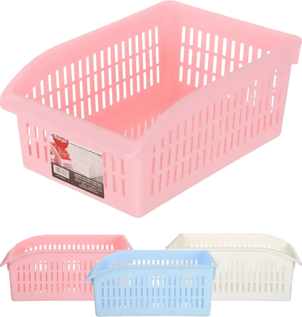 El Watania Plastic Kitchen Utensil Organizer, Large Size, Multiple Colors