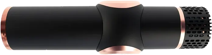 Cherry & Berry Sleek Blow Dryer, Digital Display, 3 Heat Settings up to 120°C, Multiple Attachments, Black