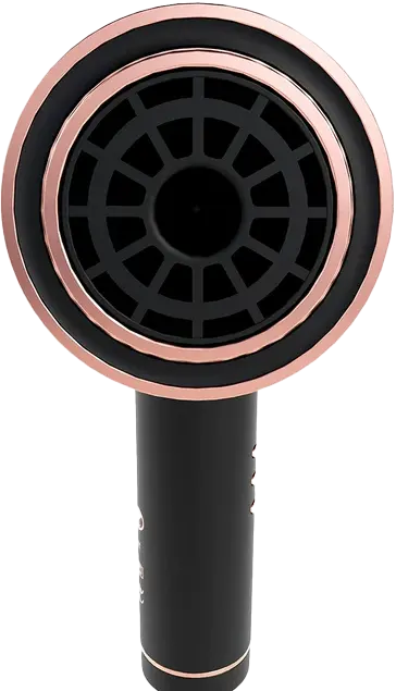 Cherry & Berry Sleek Blow Dryer, Digital Display, 3 Heat Settings up to 120°C, Multiple Attachments, Black