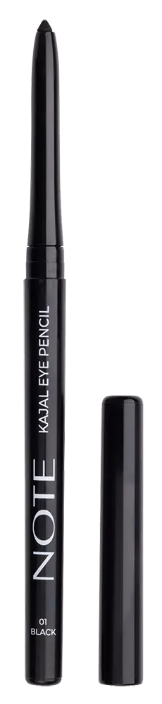 Note Kajal Eye Pencil, 01 Black