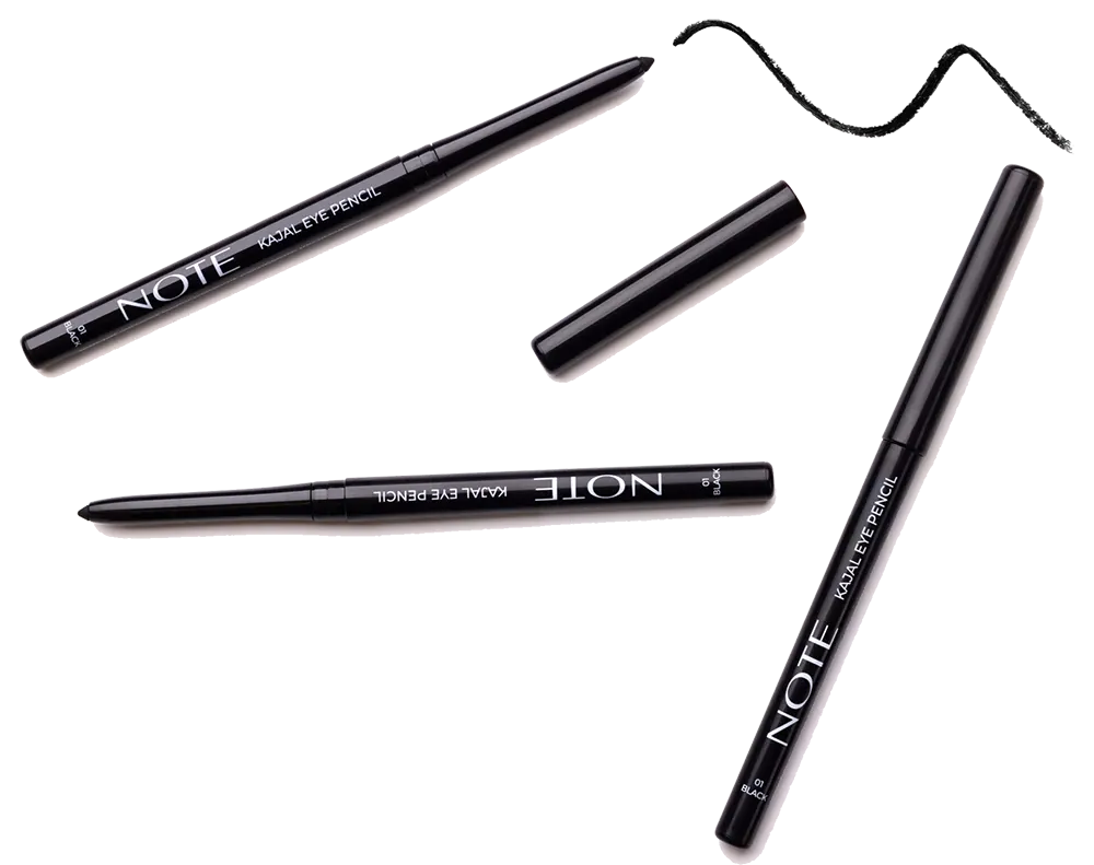 Note Kajal Eye Pencil, 01 Black