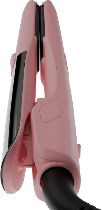 Cherry & Berry Slim Ceramic Straightener, Ceramic Plates, 5 Temperature Settings up to 260°C, Pink