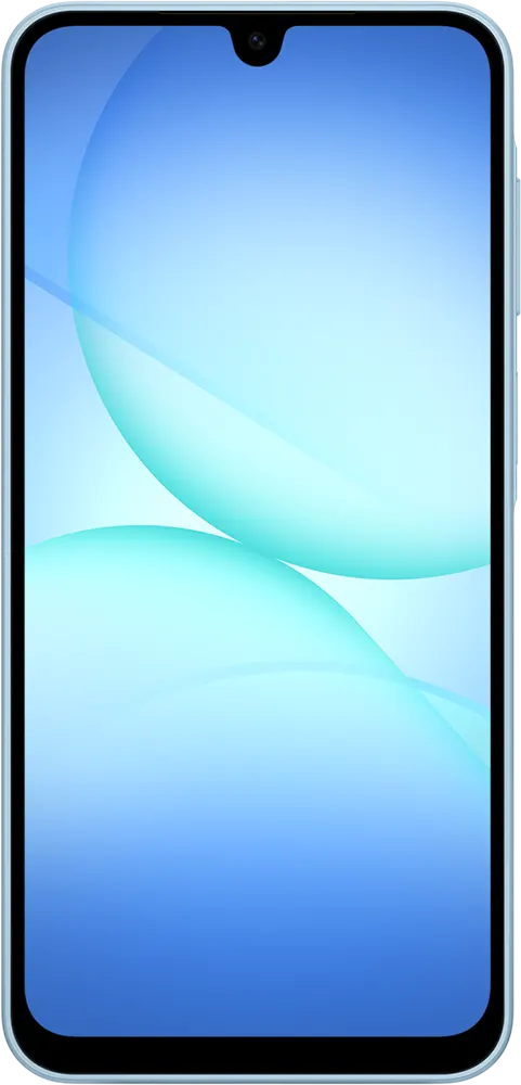 Samsung Galaxy A17 Dual SIM Mobile, 128GB Internal Memory, 6GB RAM, 4G LTE, Light Blue