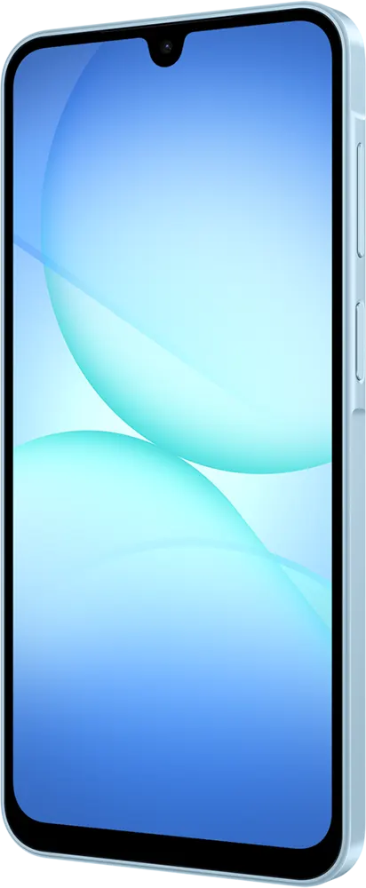 Samsung Galaxy A17 Dual SIM Mobile, 128GB Internal Memory, 6GB RAM, 4G LTE, Light Blue