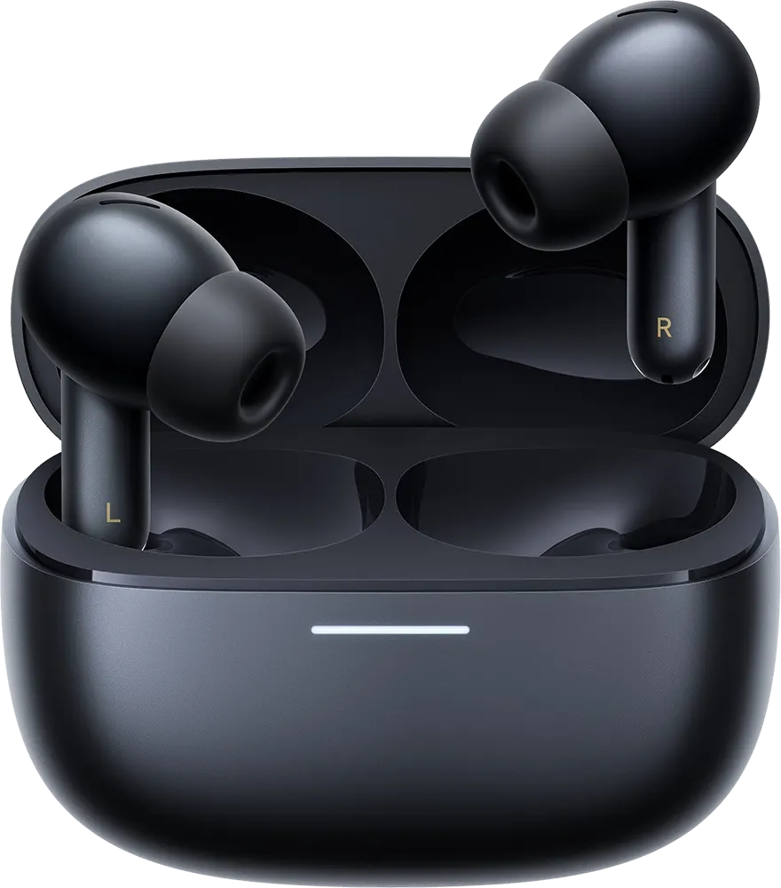 Redmi Buds 6 Pro Earbuds, Bluetooth 5.3, ANC, 480 mAh Battery, Space Black