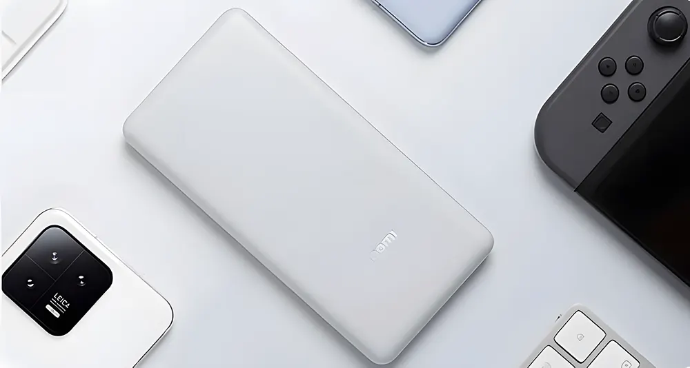 Xiaomi Power Bank Lite, 10000mAh, 22.5W Fast Charging, Light Gray, P16ZM