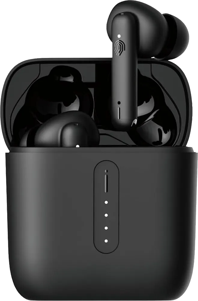 Itel Buds Ace 11 Pro Wireless Earbuds, Bluetooth 5.3, ENC, up to 75 hours Playback, Black