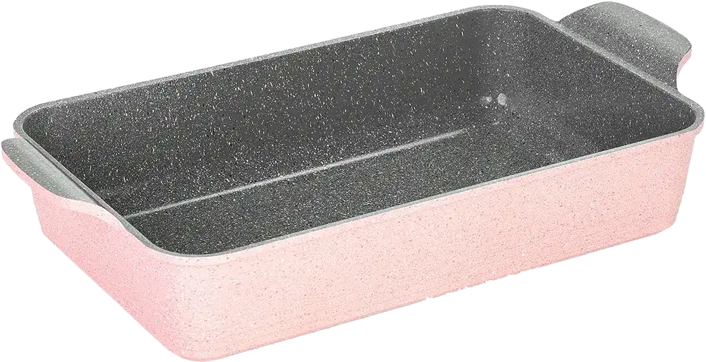 Neoflam Marble Granite Cookware Set, Polygonal Shape,  14 Pieces, Pink