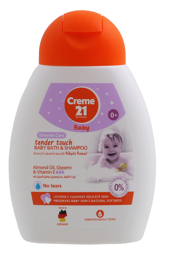 Cream 21 Baby Tender Touch Shampoo And Baby Wash , 250Ml