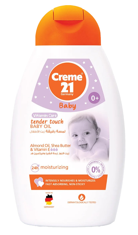 Cream 21 Tender Touch Baby Oil , 250 Ml