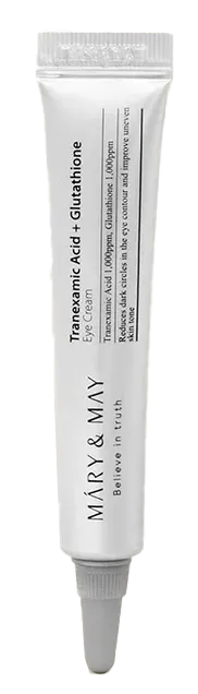 Mary & May Tranexamic Acid & Glutathione Eye Cream, 12 G