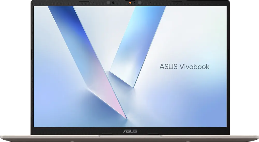 ASUS Vivobook 14 X1407QA-LY045W Laptop, Snapdragon X X1 26 100, 16GB RAM, 512GB SSD Hard Disk, 14.0 Inch WUXGA Display, Integrated Qualcomm Adreno Graphics Card, Windows 11 Home, Platinum Gold