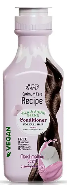 Eva Optimum Care Recipe Silk & Shine Blend Conditioner Marshmallow Scent, 350 Ml