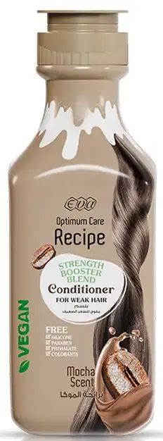 Eva Optimum Care Recipe Strength Booster Blend Conditioner Mocha Scent, 350 Ml