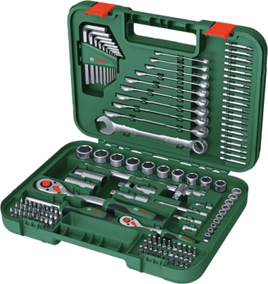 Bosch Tool Kit, 132 Pieces, 1 600.A02.Z9B