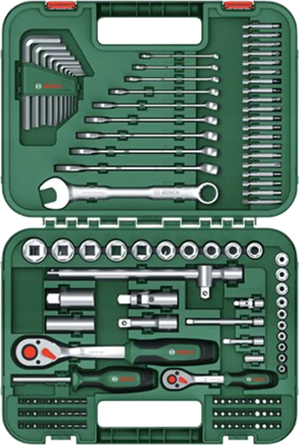 Bosch Tool Kit, 132 Pieces, 1 600.A02.Z9B