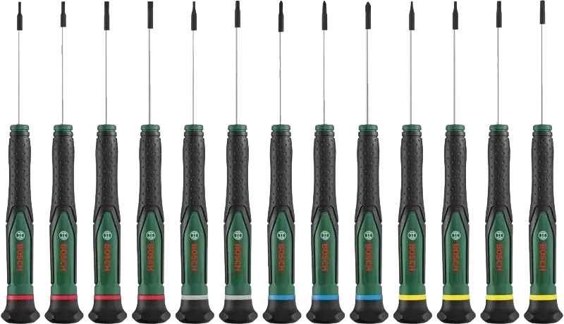 طقم مفكات براغي دقيقة بوش ، 13 قطعة ، 1600.A02.Z9N