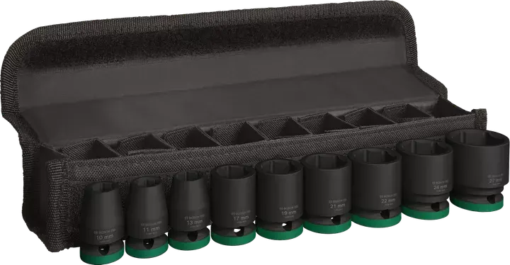 Bosch Wrench Set, 9 Pieces, 14-6 mm, 2 608 003 034