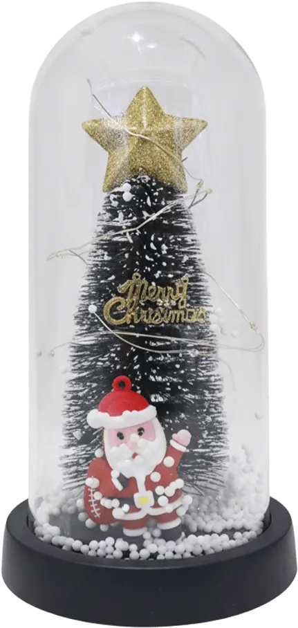 بللورة كريسماس مضيئه ، مزودة بقاعدة بلاستيك ، 175-71