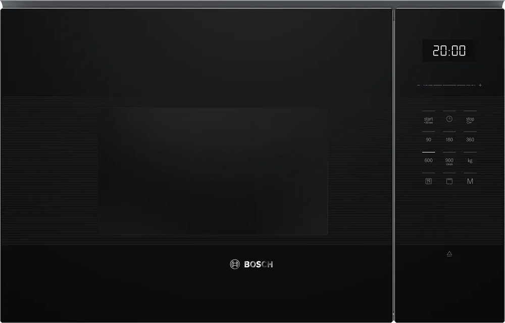 ميكروويف بلت ان بووش سيريس 6 ، 25 لتر ، 900 وات ، شاشة ديجيتال تعمل باللمس ، مع الشواية ، أسود ، BEL554MB2