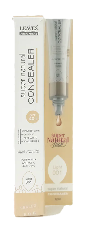 كونسيلر سوبر ناتشورال من ليفيز ، 001 ، لايت ، 12 ملل