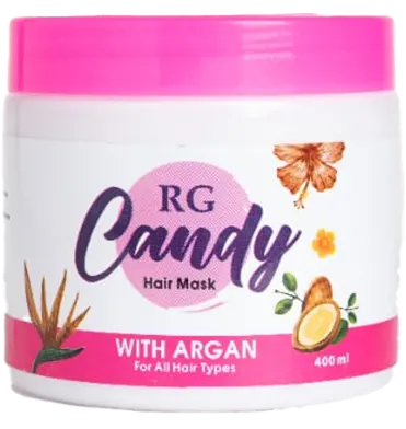 ماسك الشعر بالارجان من ار جي كاندى، 400 مل