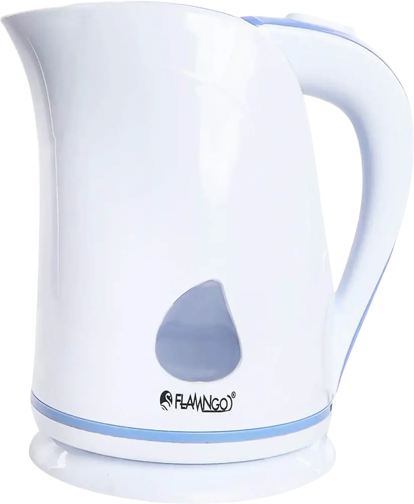 غلاية مياه كهربائية بلاستيك فلامنجو، 2 لتر، 1500 وات، ألوان متعددة، FM-1500