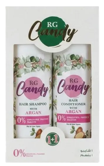 Rg Candy Hair Shampoo And Conditioner With Argan, 400l